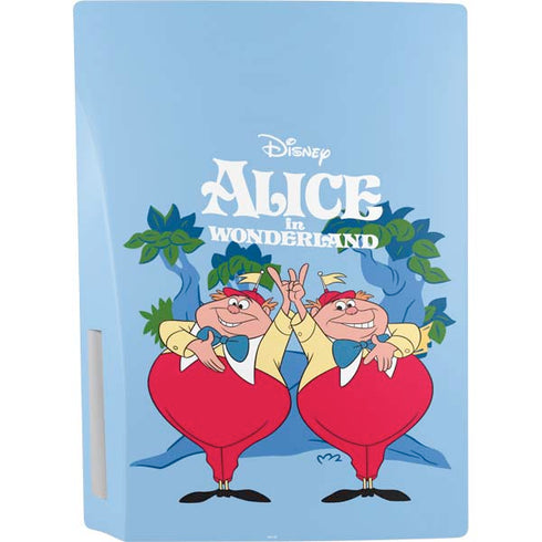 Disney Alice in Wonderland Tweedle Dee and Tweedle Dum PS5 Bundle Skin