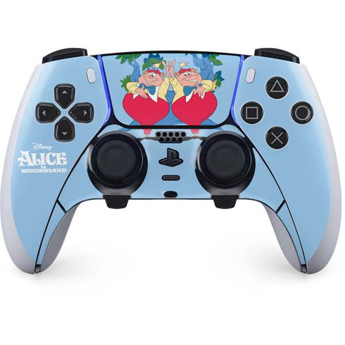 Disney Alice in Wonderland Tweedle Dee and Tweedle Dum PlayStation PS5 Skins