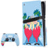 Disney Alice in Wonderland Tweedle Dee and Tweedle Dum PS5 Pro Disk Bundle Skin