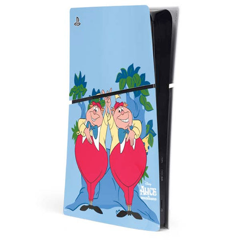 Disney Alice in Wonderland Tweedle Dee and Tweedle Dum PlayStation PS5 Skins
