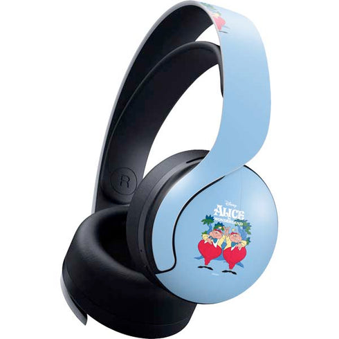 Disney Alice in Wonderland Tweedle Dee and Tweedle Dum PULSE 3D Wireless Headset for PS5 Skin
