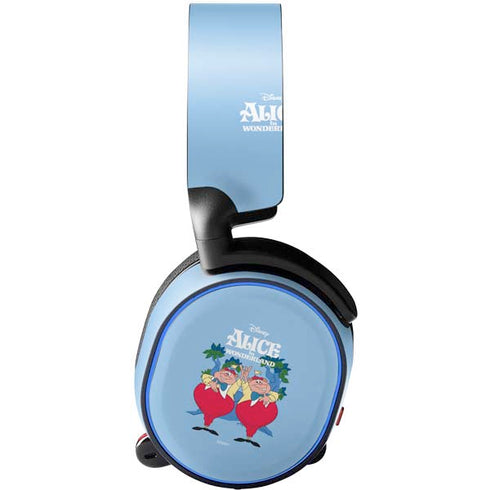 Disney Alice in Wonderland Tweedle Dee and Tweedle Dum SteelSeries Arctis 3 Skin