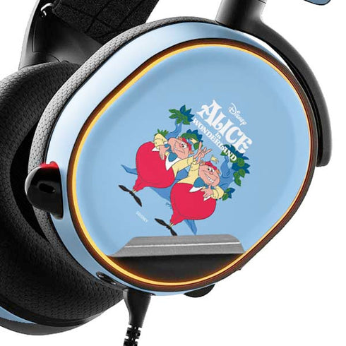 Disney Alice in Wonderland Tweedle Dee and Tweedle Dum SteelSeries Arctis 3 Skin