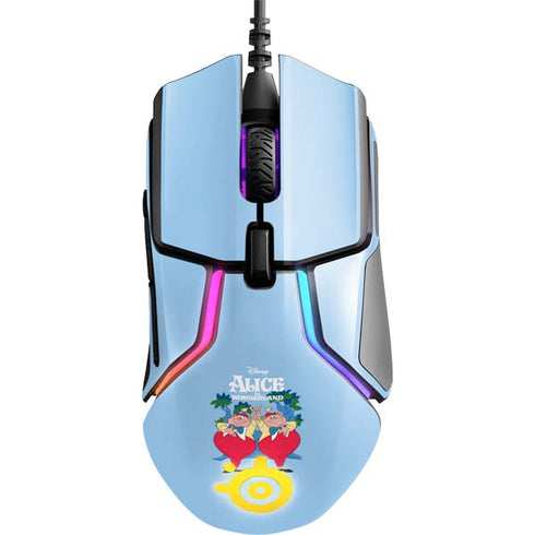 Disney Alice in Wonderland Tweedle Dee and Tweedle Dum SteelSeries Rival 600 Gaming Mouse Skin
