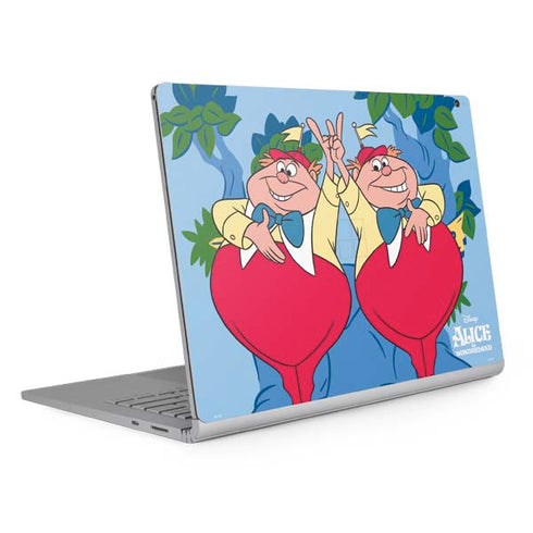 Disney Alice in Wonderland Tweedle Dee and Tweedle Dum Surface Book 2 15in Skin