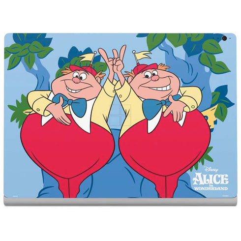 Disney Alice in Wonderland Tweedle Dee and Tweedle Dum Surface Book 2 15in Skin