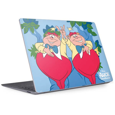 Disney Alice in Wonderland Tweedle Dee and Tweedle Dum Surface Laptop 3 13.5in Skin