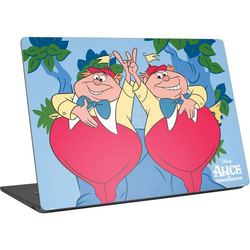 Disney Alice in Wonderland Tweedle Dee and Tweedle Dum Surface Laptop 4 15in Skin