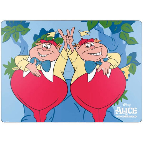 Disney Alice in Wonderland Tweedle Dee and Tweedle Dum Surface Laptop 7 13.8in Skin