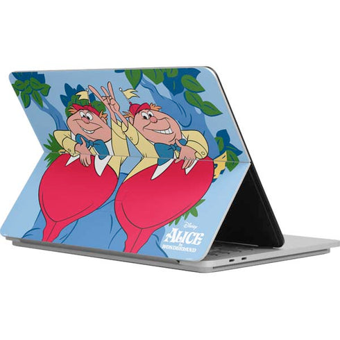 Disney Alice in Wonderland Tweedle Dee and Tweedle Dum Surface Laptop Studio Skin