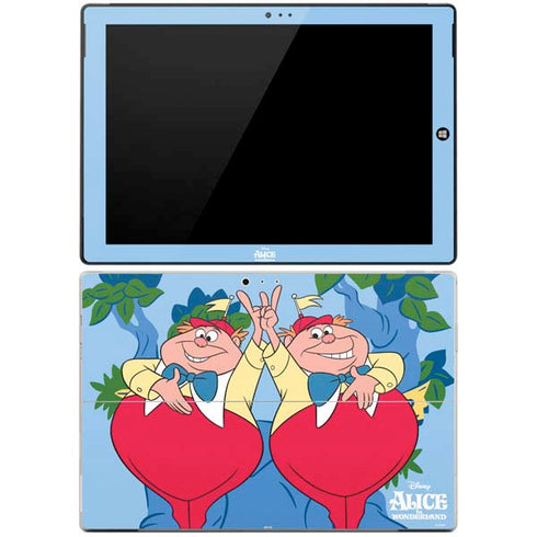 Disney Alice in Wonderland Tweedle Dee and Tweedle Dum Surface Pro 3 Skin