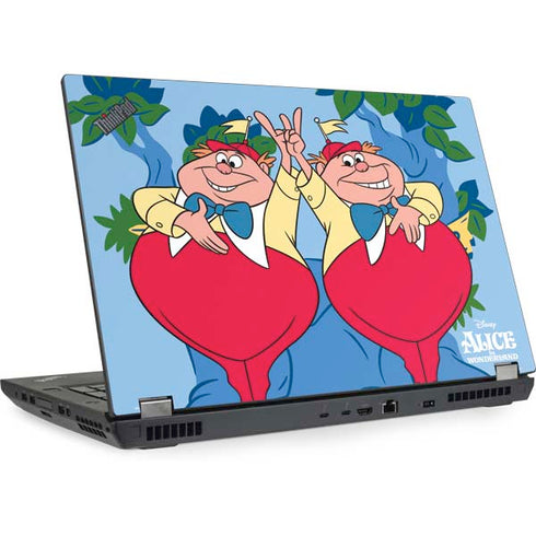 Disney Alice in Wonderland Tweedle Dee and Tweedle Dum Lenovo ThinkPad Skin