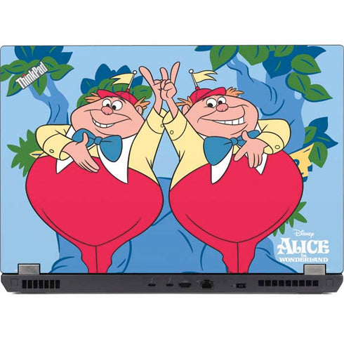 Disney Alice in Wonderland Tweedle Dee and Tweedle Dum Lenovo ThinkPad Skin