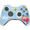 Disney Alice in Wonderland Tweedle Dee and Tweedle Dum Xbox 360 Wireless Controller Skin