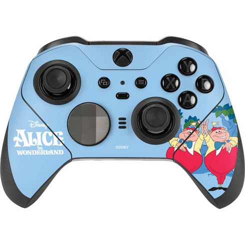 Disney Alice in Wonderland Tweedle Dee and Tweedle Dum Xbox Elite Wireless Controller Series 2 Skin