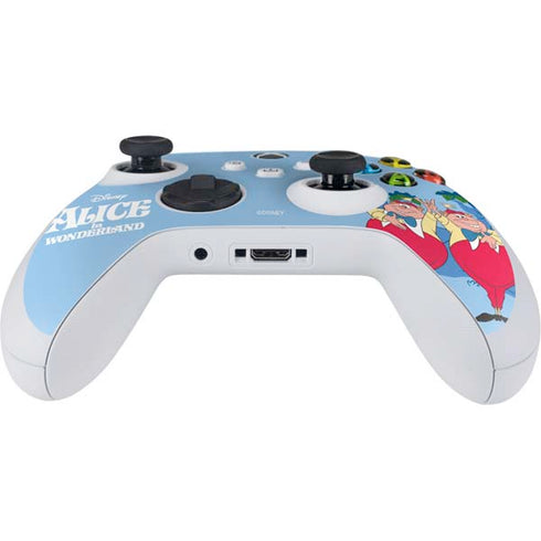 Disney Alice in Wonderland Tweedle Dee and Tweedle Dum Xbox Series S Controller Skin
