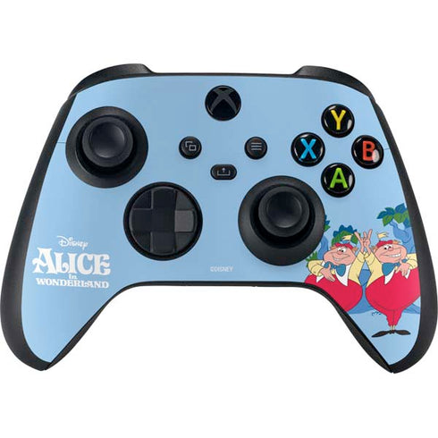 Disney Alice in Wonderland Tweedle Dee and Tweedle Dum Xbox Series X Bundle Skin