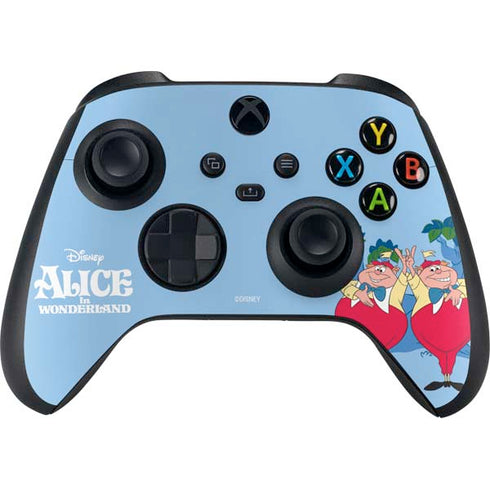 Disney Alice in Wonderland Tweedle Dee and Tweedle Dum XBox Series X Digital Edition Bundle Skin