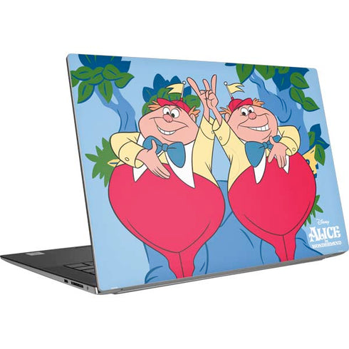 Disney Alice in Wonderland Tweedle Dee and Tweedle Dum Dell XPS Skin