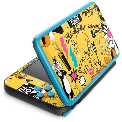 Looney Tunes Tweety and Sylvester Patches Nintendo Skins