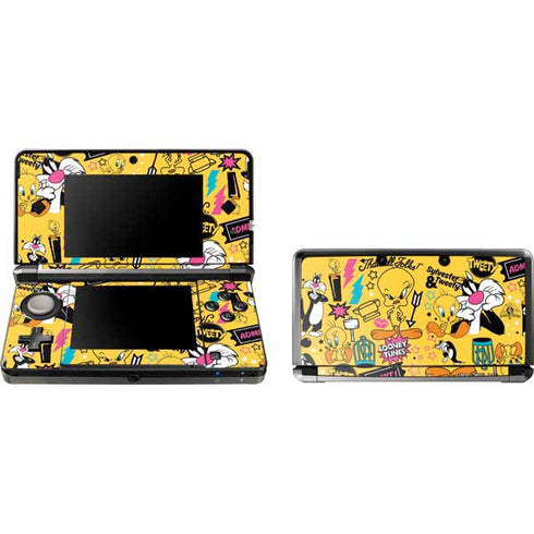 Looney Tunes Tweety and Sylvester Patches Nintendo Skins