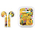 Looney Tunes Tweety and Sylvester Patches Apple AirPods Skin