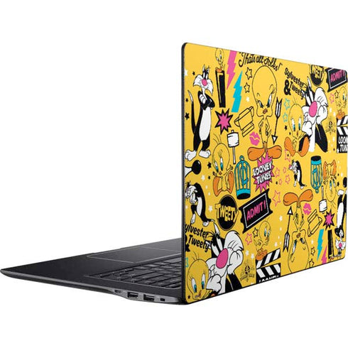 Looney Tunes Tweety and Sylvester Patches Ativ Book 9 (15.6in 2014) Skin