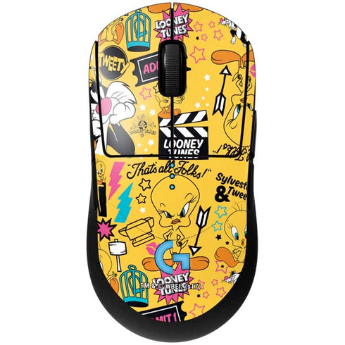 Looney Tunes Tweety and Sylvester Patches G Pro Wireless Gaming Mouse Skin