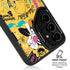 Looney Tunes Tweety and Sylvester Patches Galaxy S25 Kickstand Case