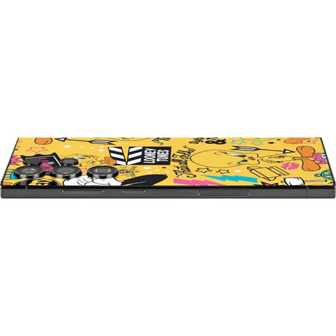 Looney Tunes Tweety and Sylvester Patches Galaxy S25 Ultra Skin