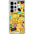 Looney Tunes Tweety and Sylvester Patches Galaxy S25 Ultra Clear Case