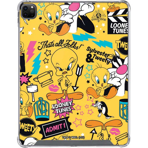 Looney Tunes Tweety and Sylvester Patches iPad Cases