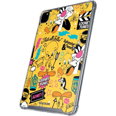 Looney Tunes Tweety and Sylvester Patches iPad Cases