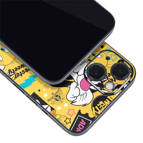 Looney Tunes Tweety and Sylvester Patches iPhone Skins