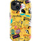 Looney Tunes Tweety and Sylvester Patches iPhone 15 Impact Case