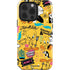 Looney Tunes Tweety and Sylvester Patches iPhone 15 Pro Impact Case