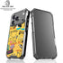 Looney Tunes Tweety and Sylvester Patches iPhone 18 Pro Clear Case