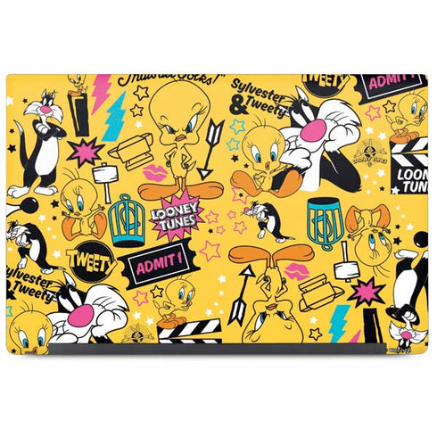 Looney Tunes Tweety and Sylvester Patches Dell Latitude Skin