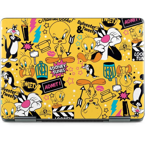 Looney Tunes Tweety and Sylvester Patches Notebook 9 Pro 13in (2017) Skin