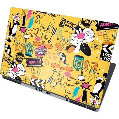 Looney Tunes Tweety and Sylvester Patches Dell Precision Skin