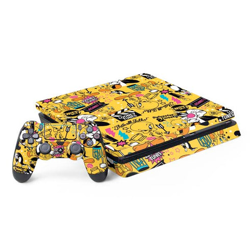 Looney Tunes Tweety and Sylvester Patches PlayStation PS4 Skins