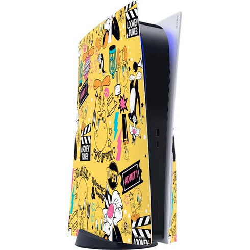 Looney Tunes Tweety and Sylvester Patches PlayStation PS5 Skins