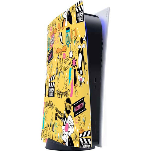 Looney Tunes Tweety and Sylvester Patches PlayStation PS5 Skins