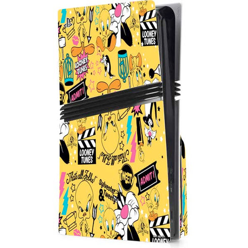 Looney Tunes Tweety and Sylvester Patches PlayStation PS5 Skins
