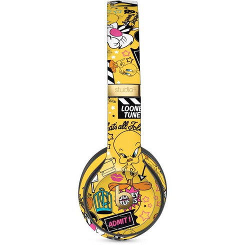 Looney Tunes Tweety and Sylvester Patches Studio Wireless 3 Skin