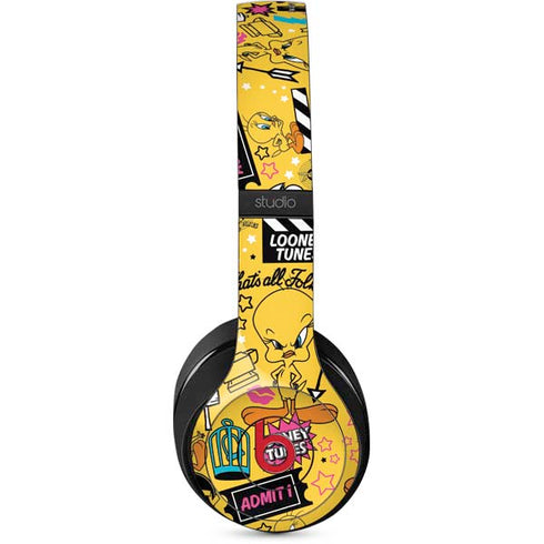 Looney Tunes Tweety and Sylvester Patches Studio Wireless Skin