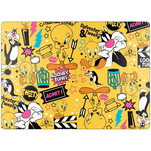 Looney Tunes Tweety and Sylvester Patches Surface Laptop 7 13.8in Skin