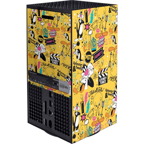 Looney Tunes Tweety and Sylvester Patches XBox Series X Digital Edition Bundle Skin