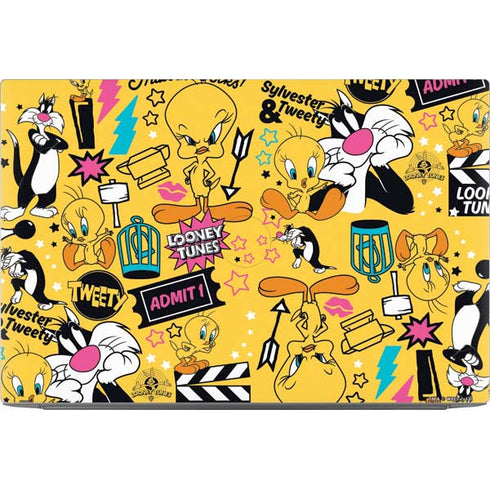 Looney Tunes Tweety and Sylvester Patches Dell XPS Skin
