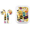 Looney Tunes Tweety and Sylvester Striped Patches Apple AirPods Skin